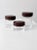 Vintage Glass Jars With Leather Lids Set of 3 For Sale - Image 6 of 13