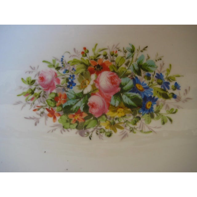 Mid 19th Century Sevres Style Napoleon III Bronze Mounted Center Piece For Sale - Image 10 of 17