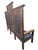 Mission Antique Mission Revival Oak Triple Hall Bench – For Reupholstery For Sale - Image 3 of 8
