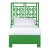Palm Springs Platform Bed Twin, Bright Green For Sale