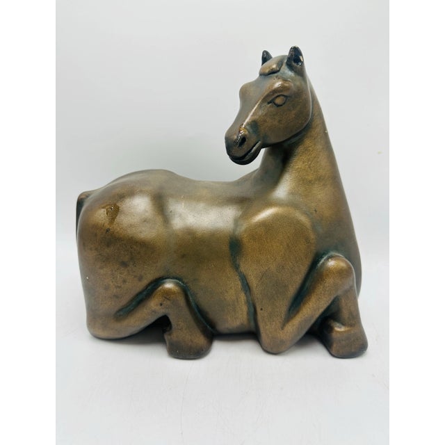 Sculpture Materials Midcentury Modern Horse For Sale - Image 7 of 7