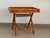 Mid-Century French Bamboo Folding Tray Table in Lacquered Wood, 1970s For Sale - Image 16 of 18