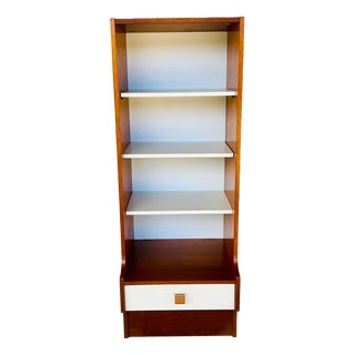 Vintage Teak Shelving Unit with Drawer, 1970s For Sale