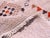 Vintage Mid-Century Sand Colored Beni-Ouarain Berber Moroccan Rug For Sale - Image 4 of 9
