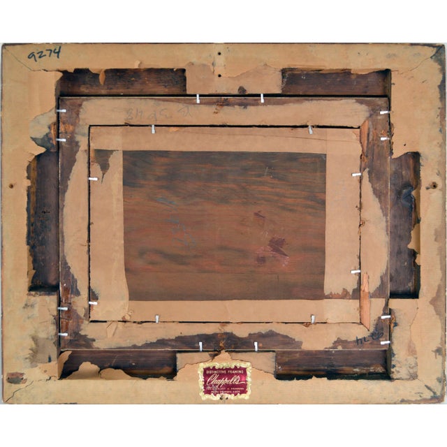 Paint A Dandy Time Was Had an Interior Figural Scene by Walter Dendy Sadler 1880s For Sale - Image 7 of 7