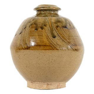 Studio Pottery Vase Signed by Gary Edson For Sale
