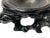 2.25" Dark Brown Wood Carving Hollow Circular Table Top Stand Riser For Sale In San Francisco - Image 6 of 6
