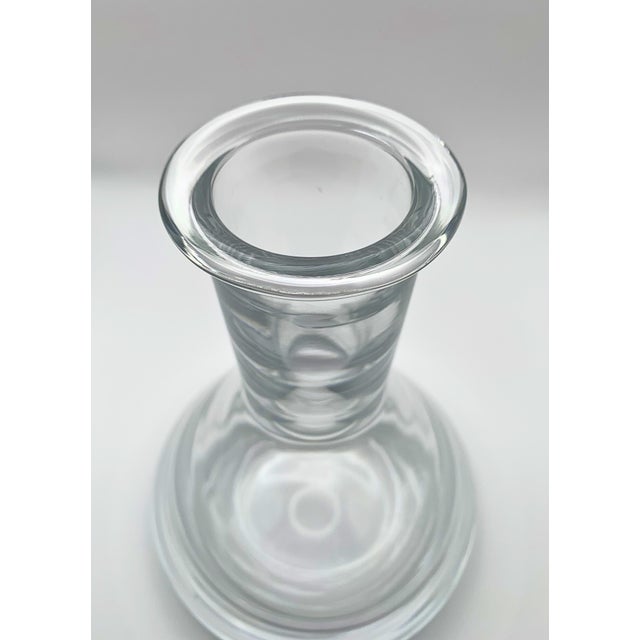 Iittala 1960s Mid-Century Modern Iittala "Romantica" Crystal Decanter by Tapio Wirkkala For Sale - Image 4 of 4