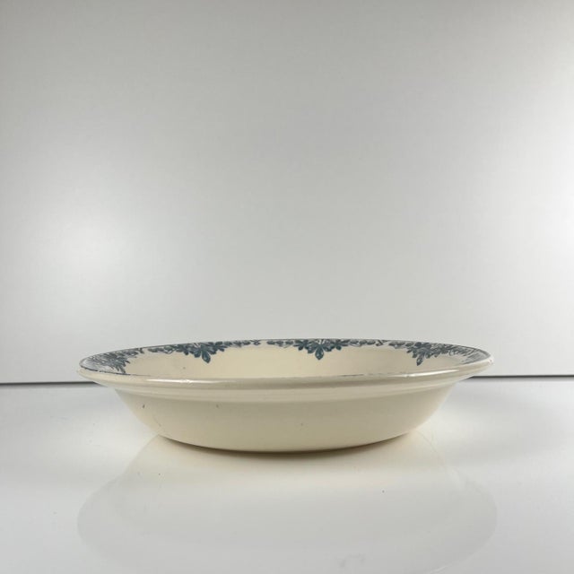Low Salad Bowl by Longwy, 1890s For Sale - Image 4 of 11