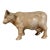 Wonderful Vintage Cow Sculpture Standing 9” High X 15” Long For Sale