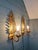 Hollywood Regency Italian Wall Sconces in Gilt Metal, 1970s, Set of 2 For Sale - Image 6 of 13