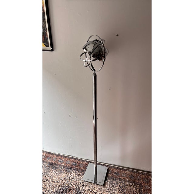Rare floor lamp „Paradis” by Peter Bliss. Very good condition. This piece has an attribution mark, I am sure that it is...