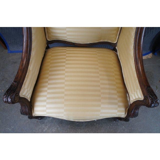John-Richard John Richard Alexander & Mary Louis XVI Club Lounge Library Armchair For Sale - Image 4 of 11