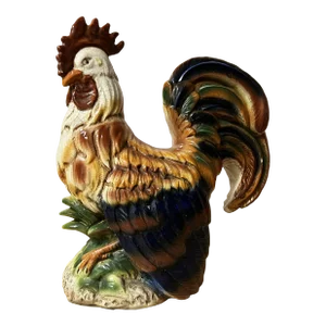 Vintage Italian Large Scale Ceramic Rooster