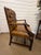 Late 19th Century Vintage English Leather Chair For Sale - Image 5 of 11