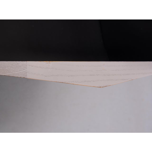 Leather & Wood Dining Chairs by Arnold Merckx for Arco, 1980s, Set of 5 For Sale - Image 18 of 18