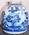 Chinoiserie White & Blue Floral Ginger Jar For Sale - Image 4 of 7