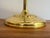 Metal Vintage Brass Emeraldite Glass Shade Bankers Lamp For Sale - Image 7 of 9