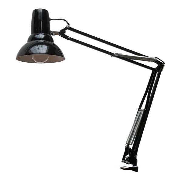 Vintage Swedish Desk Table Lamp from Ledu, 1970s For Sale