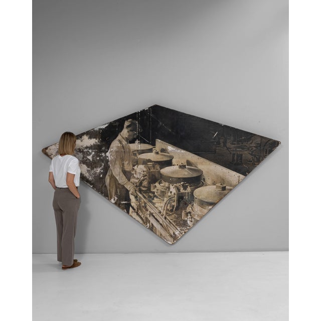 Mid 20th Century French Industrial Wall Artwork For Sale - Image 17 of 18