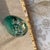 Buzz Blodgett Signed Aqua and Clear Art Glass Controlled Bubble Bud Vase 1989 For Sale In Miami - Image 6 of 7
