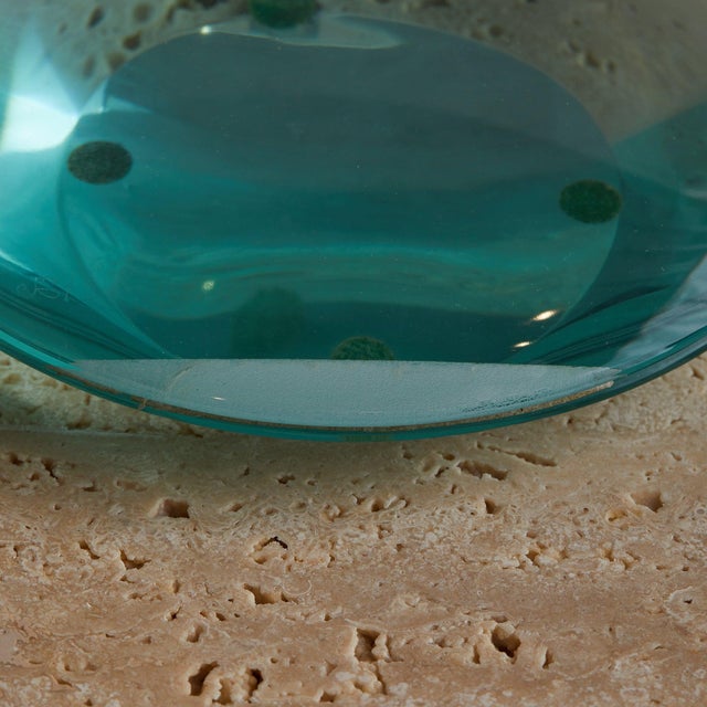 Modern Italian Glass Picture Frame by Erwin Walter Burger for Fontana Arte, 1950s For Sale - Image 3 of 11