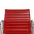 EA-117 Office Chair in Red Leather by Charles Eames, 2000s For Sale - Image 4 of 18