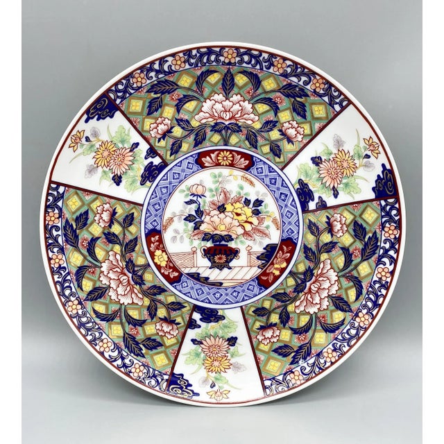 20th C. Japanese Imari Charger Plate – Porcelain Platter – Asian Traditional / Decorative For Sale - Image 11 of 11