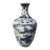 Vintage MCM Chinese Blue&White Porcelain Vase For Sale