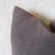 Stone Washed Linen Pillow – Truffle For Sale - Image 4 of 6