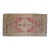 1970s Distressed Low Pile Turkish Yastik Petite Rug Faded Mat - 22'' X 44'' For Sale