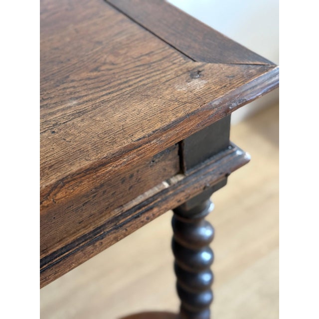 Late 17th c. French Oak Table For Sale In Denver - Image 6 of 12