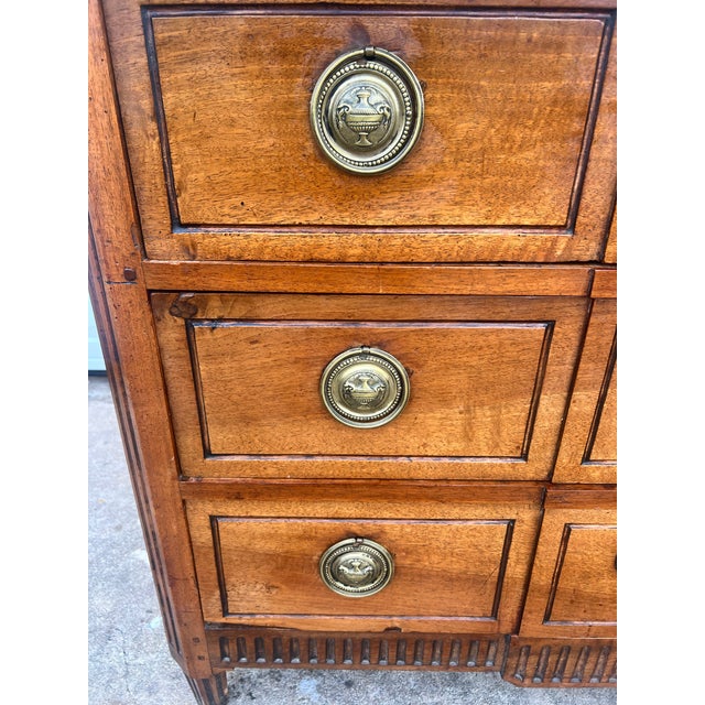 French 18th Century Louis XVI Walnut Château Period Chest of Drawers For Sale - Image 12 of 12