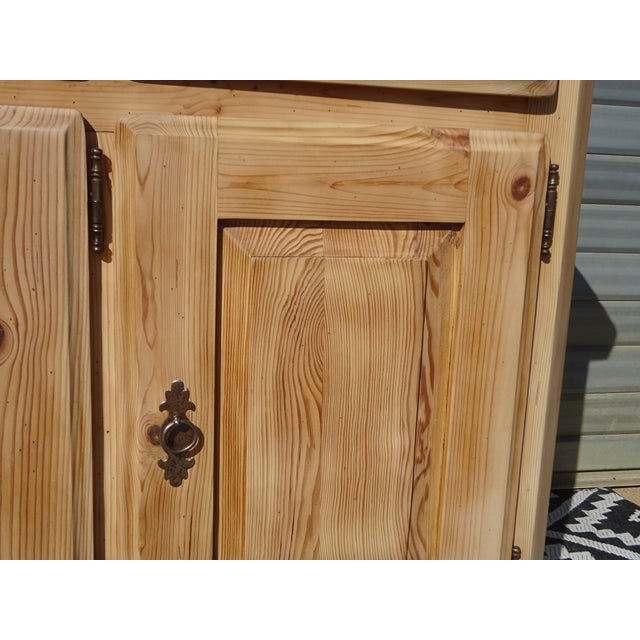Natural Pine Sideboard, 1980s For Sale - Image 14 of 18