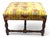 Louis XIII French Velvet Ottoman, France For Sale - Image 6 of 18