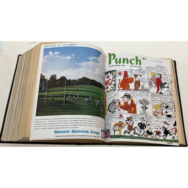 Black Punch Magazine July-December 1962 Bound Volume Art Politics Theatre For Sale - Image 8 of 13