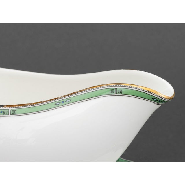 Wedgwood "Jade" Pattern Bone China Partial Dinnerware Service, 82 For Sale - Image 11 of 13