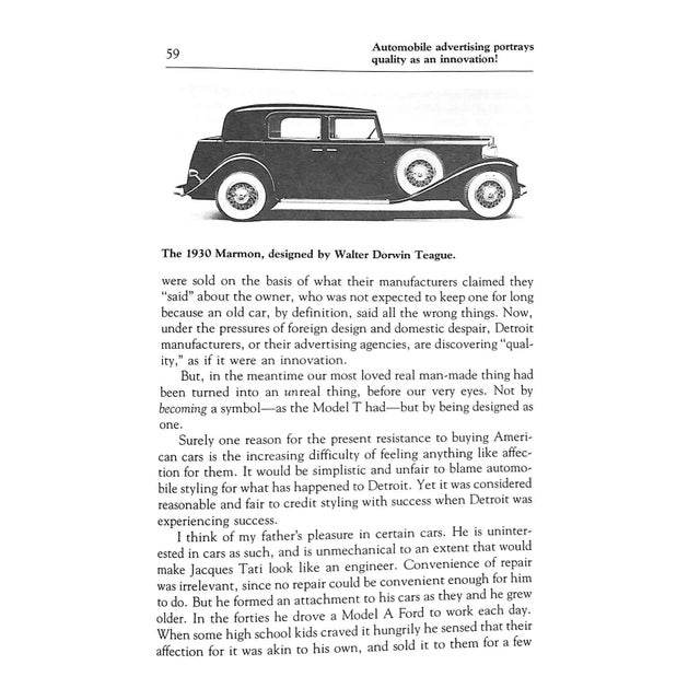 Paper "By Design: Why There Are No Locks on the Bathroom Doors in the Hotel Louis Xiv" 1982 Caplan, Ralph For Sale - Image 7 of 8