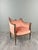 20th Century Louis XVI Bergère Armchairs in Carved Wood and Velvet, Set of 2 For Sale - Image 9 of 13
