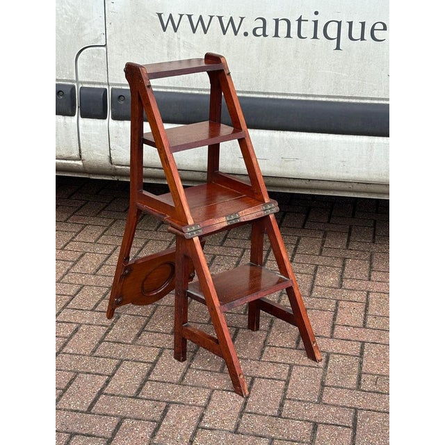 Metamorphic Mahogany Chair, 1890 For Sale - Image 18 of 18