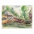 1940s Grace Spongberg Oxbow Saugatuck Michigan Drawing For Sale
