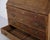 Brown Antique Oak Secretary Desk with Glazed Display Cabinet and Brass Fittings, 1880 For Sale - Image 8 of 17