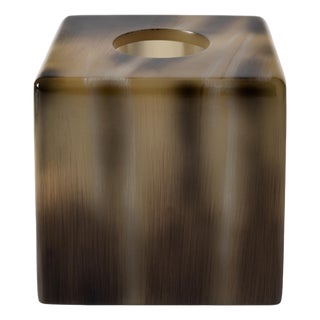 Erin Gates x Kassatex - Cambridge Faux Horn Tissue Holder For Sale