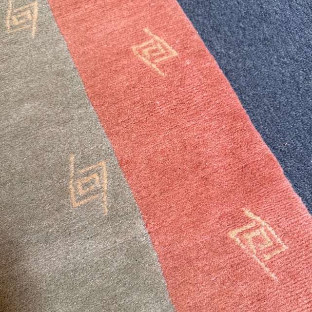 Green 2ft 5in X 7ft 10in Tibetan Runner For Sale - Image 8 of 11