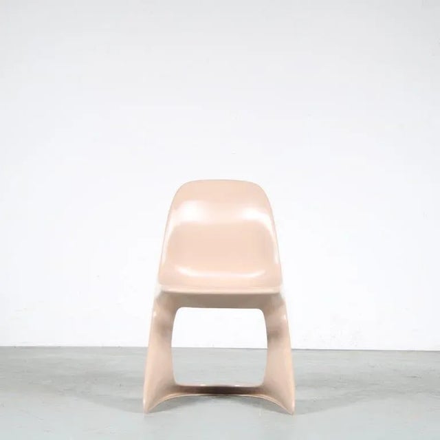 Plastic German Casalino Chair in Mocca by Alexander Begge for Casala, 2000s For Sale - Image 7 of 18