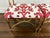 Brass & Glass Console With Pair of Upholstered Benches Stools 3 Pc For Sale - Image 10 of 11