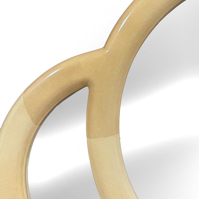 Mid 20th Century Mid 20th Century Turner Wall Mirror in the Manner of Karl Springer For Sale - Image 5 of 8