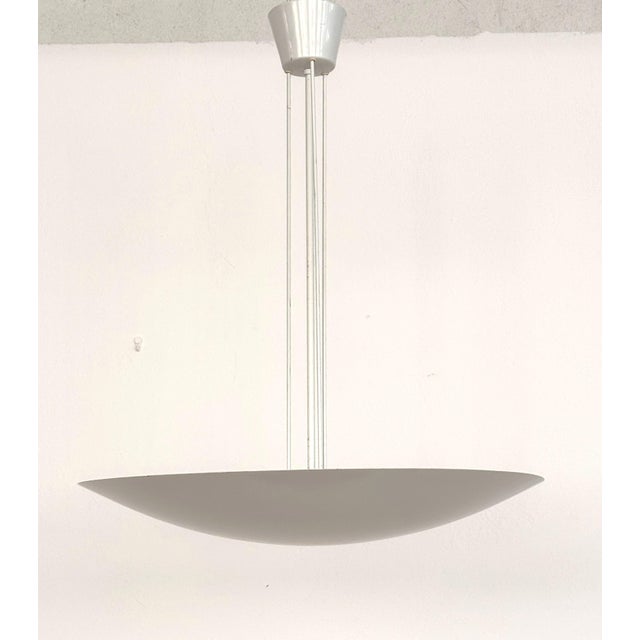 Mid-Century Modern Vintage Uplight Pendant Light by J.T.Kalmar for Kalmar, 1970s For Sale - Image 3 of 15
