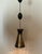 Elegant Scandinavian Diablo pendant light dating from the 1950s–1960s, crafted in solid brass and featuring a beautifully...