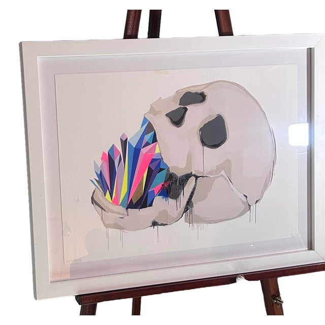 Street Art “Untitled” From 2013 Numbered (39/40) Lithograph by Famous Australian Street Artist (Yvette) Vexta For Sale - Image 3 of 9